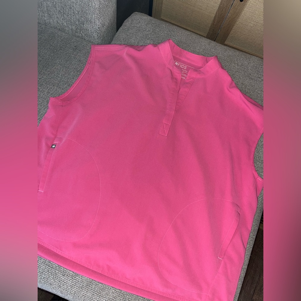 Figs F’ing Pink Rafaela Scrub Top